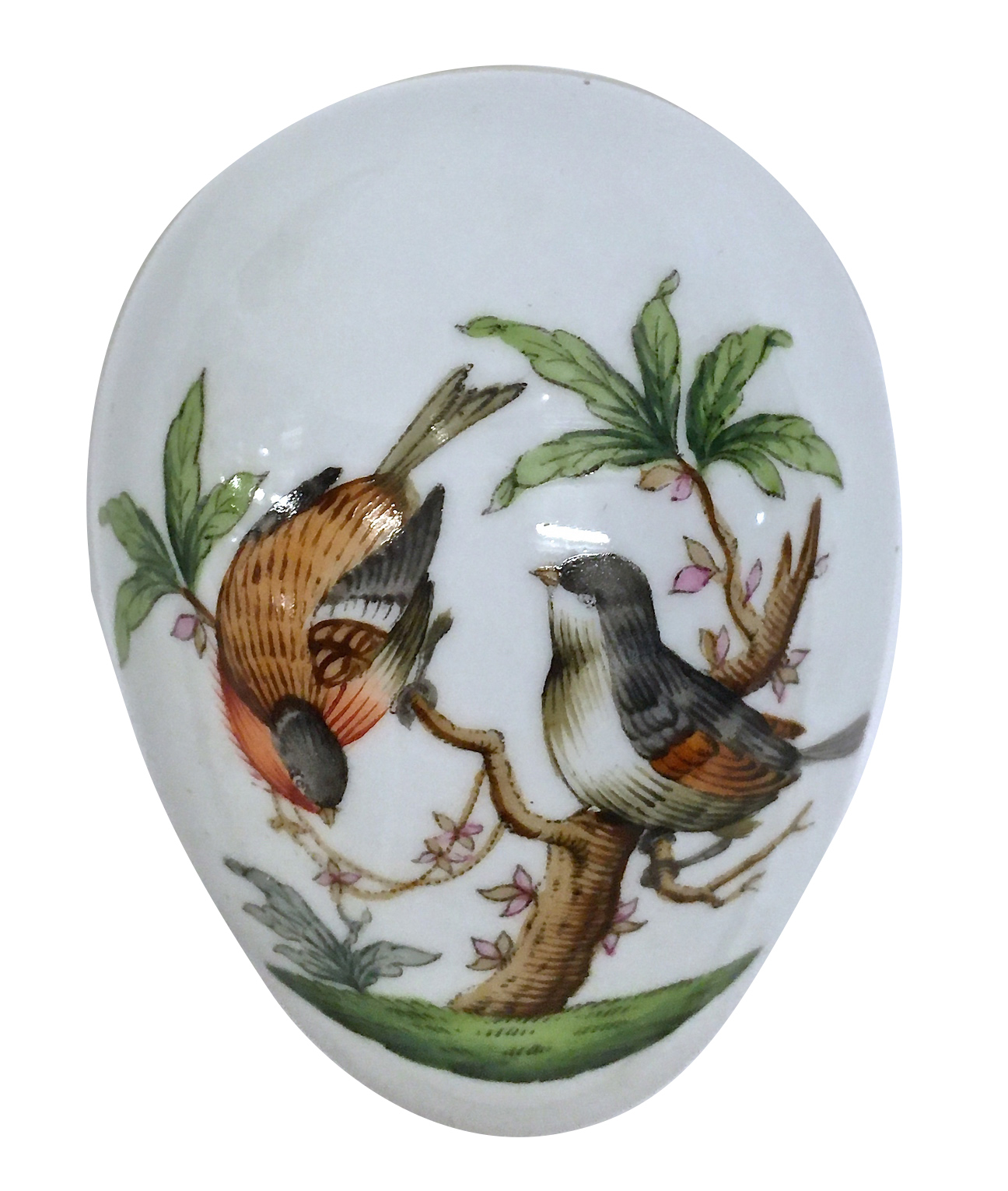 Herend Wildbird/Butterfly Egg Style Box~P77662626