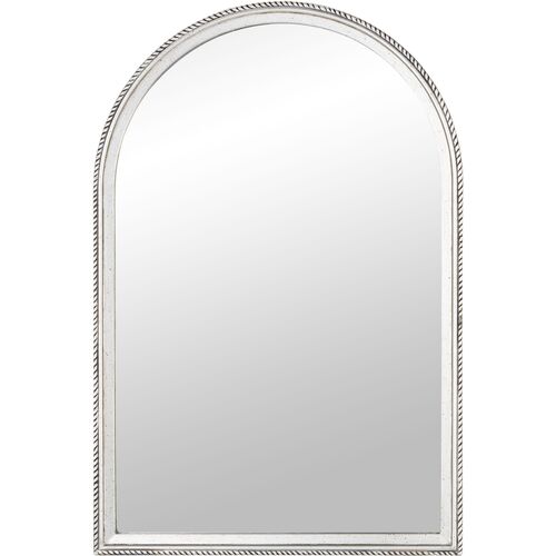 Lyla Arched Wall Mirror, Silver Leaf~P77643690