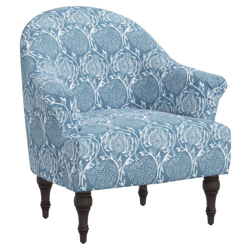 Printed Accent Chair