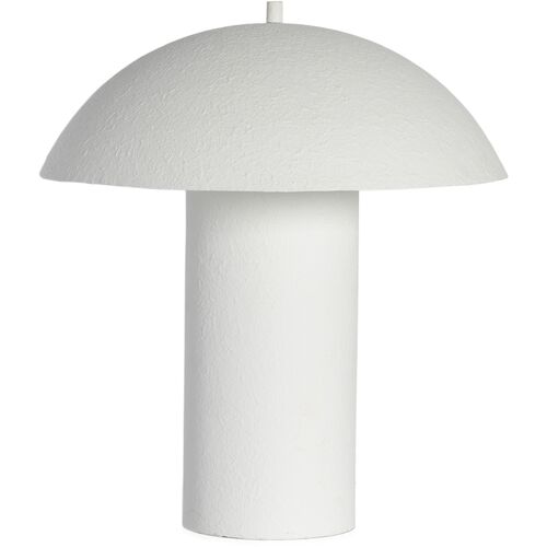 Beck Table Lamp, Matte White Plaster~P111116618