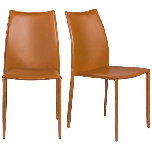 S/2 Calara Stacking Chairs