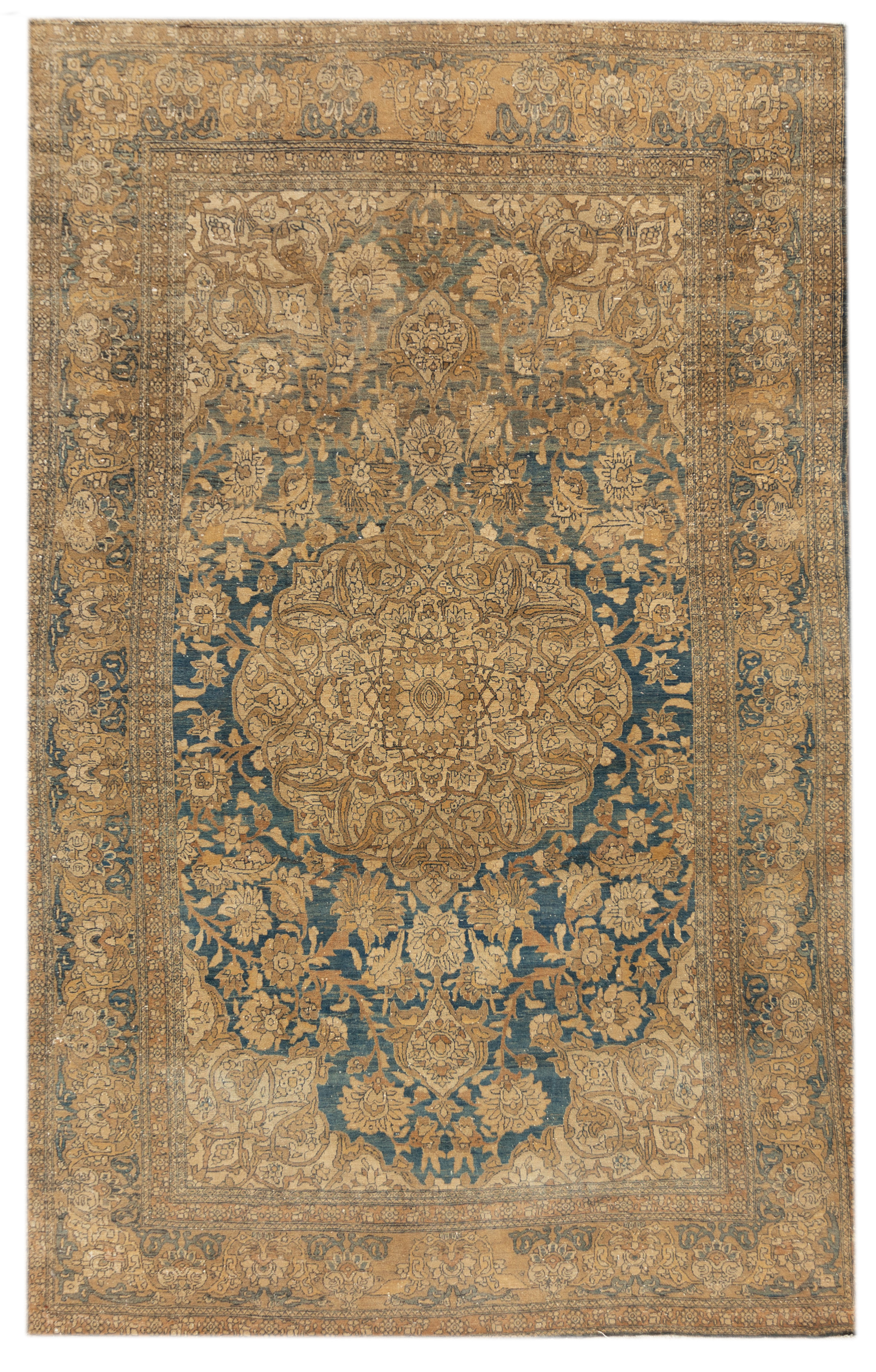 Antique Persian Tabriz Rug