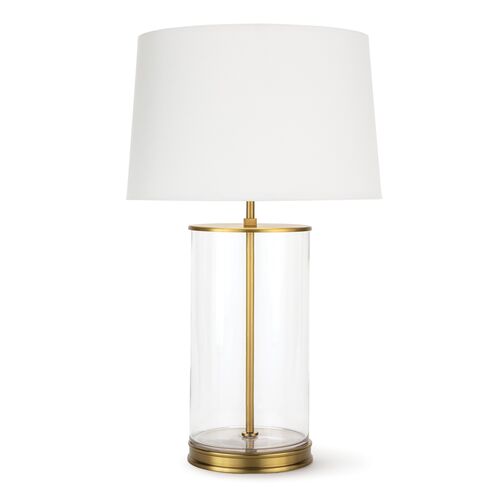 Southern Living Magelian Brass Table Lamp, Brass~P77614822