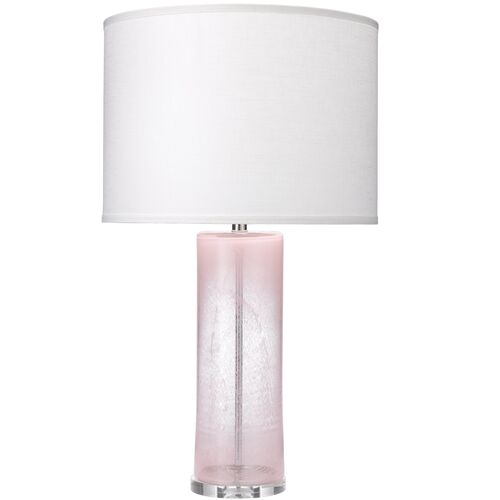 Dahlia Glass Table Lamp, Pink~P61094390
