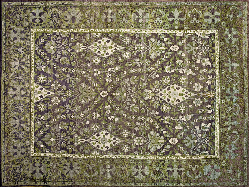 Indian Agra Rug 11'8" x 9'0"~P77609244