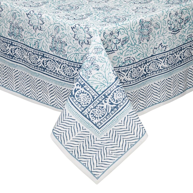 Tulum Tablecloth, Blue