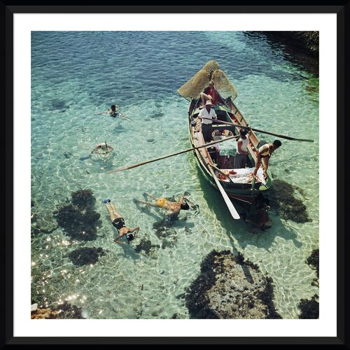 Slim Aarons, Snorkeling in the Shallows I~P77622017
