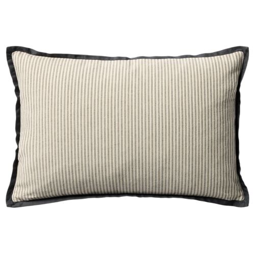 Sullivan 13x21 Pillow, Natural/Black