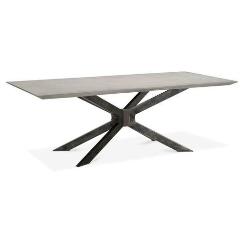 Tome Dining Table, Ash Gray/Concrete~P77488000