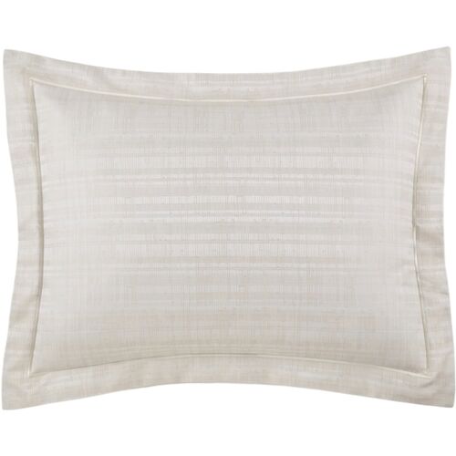 Biagio Jacquard Sham, Pearl
