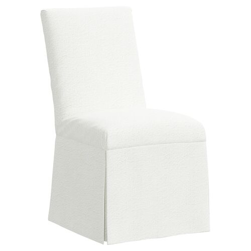 Owen Bouclé Slipcover Side Chair~P77603635