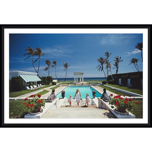 Slim Aarons, Neo-Classical Pool