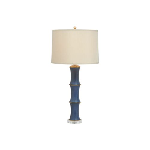 Rivoli Table Lamp, Navy~P77232883