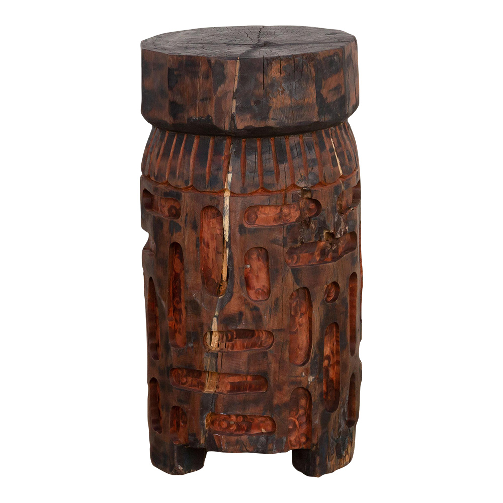 Naga Tribal Carved Stool~P77665259