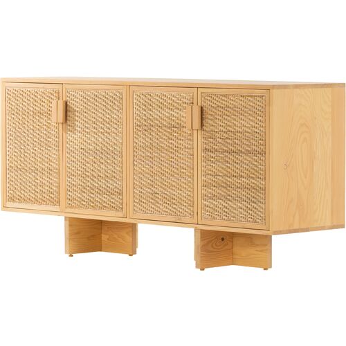Danielle Woven Cane Sideboard, Natural~P111118820