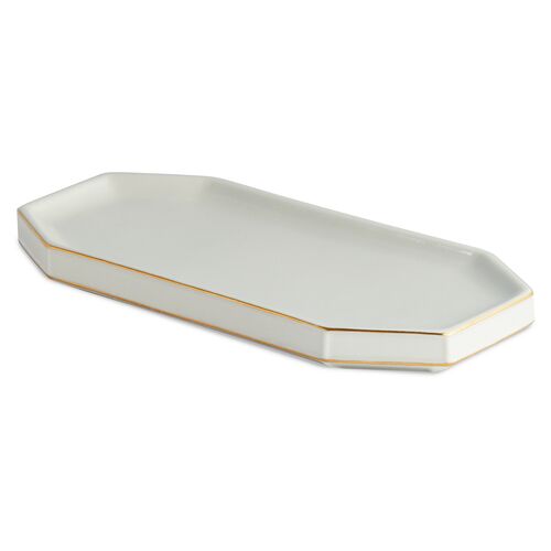 St. Honore Tray, Cream/Gold~P77321836