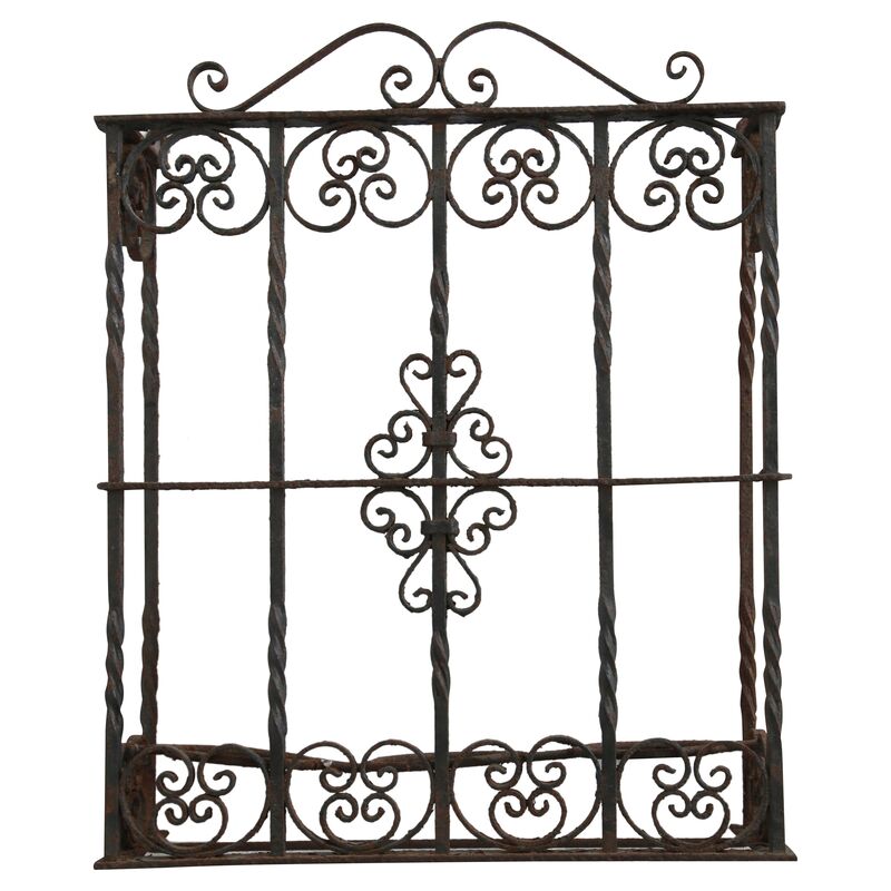 Fleur de Lex Antiques - Santa Barbara Mission Decorative Grill | One ...