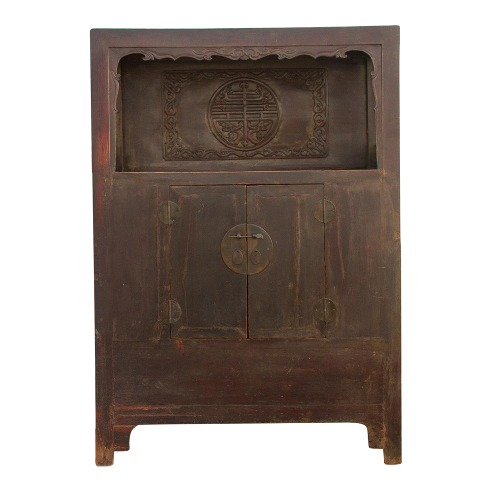 Antique Chinese Tall Altar Cabinet~P77661439