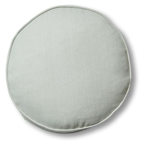 Claire 16x16 Disc Pillow, Sea Glass Linen~P77483502