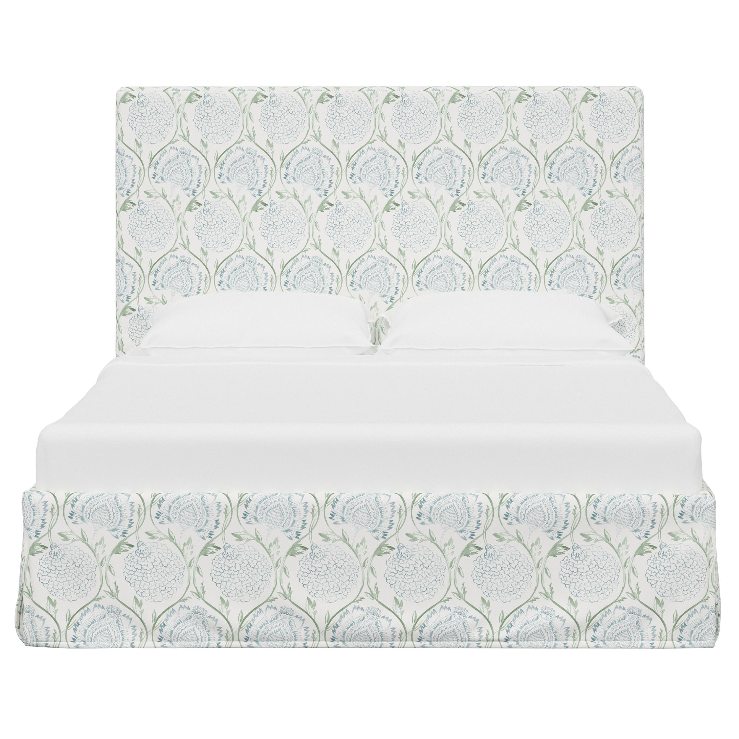 Juliet Slipcover Bed, Ranjit Floral | One Kings Lane