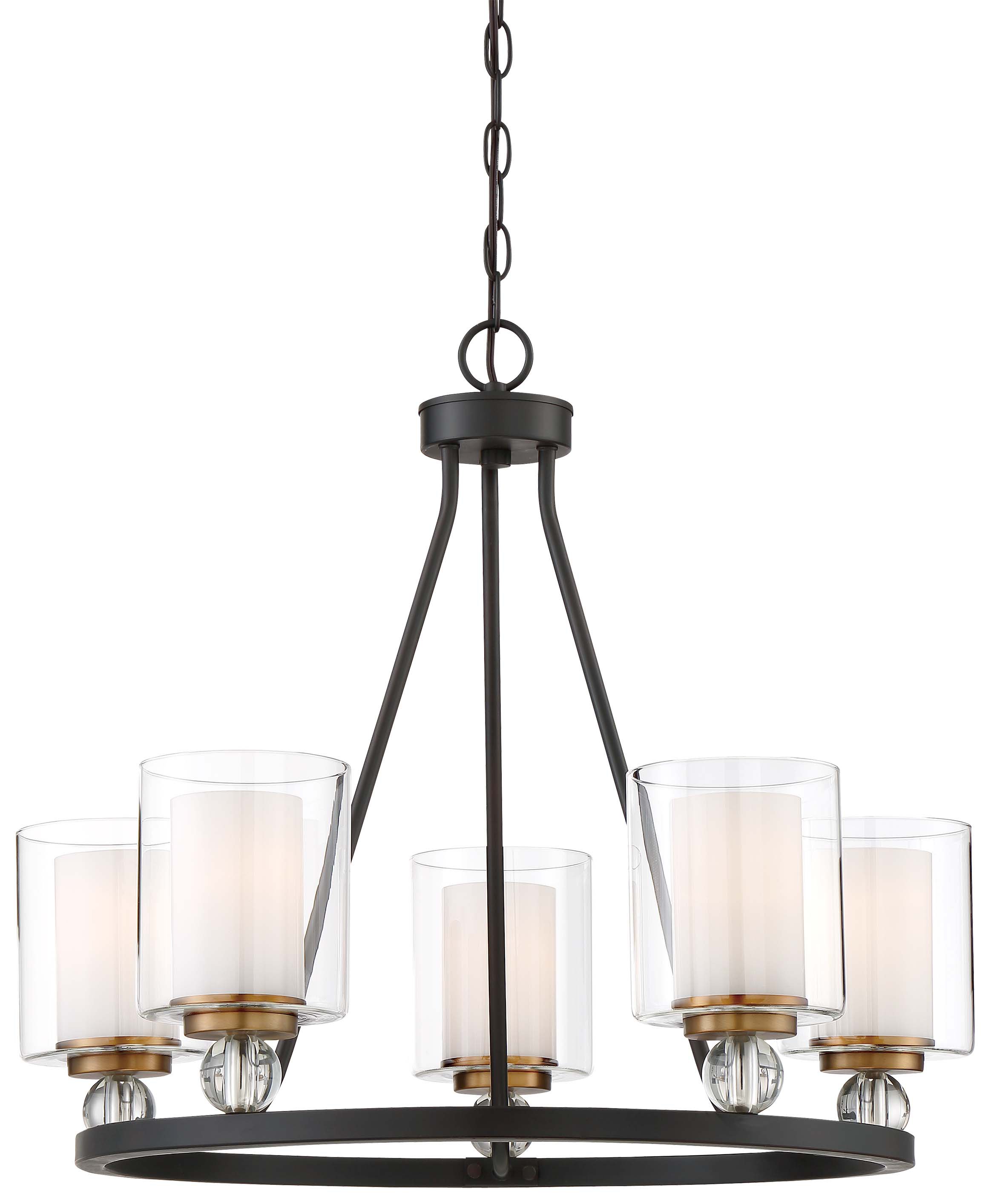 Billy 2-Light Semi Flush, Nickel | One Kings Lane