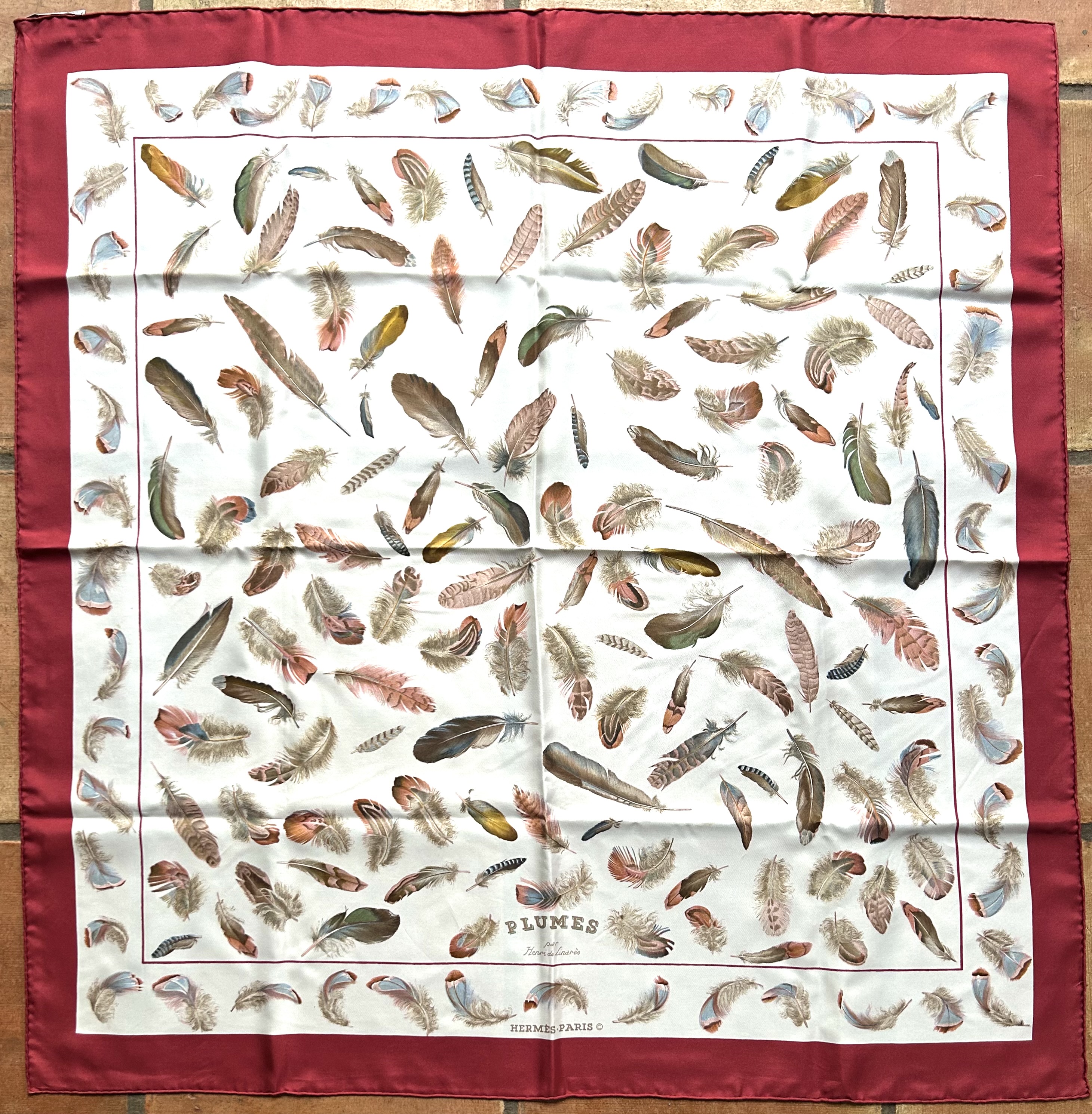 Hermes Plumes Scarf~P77730867