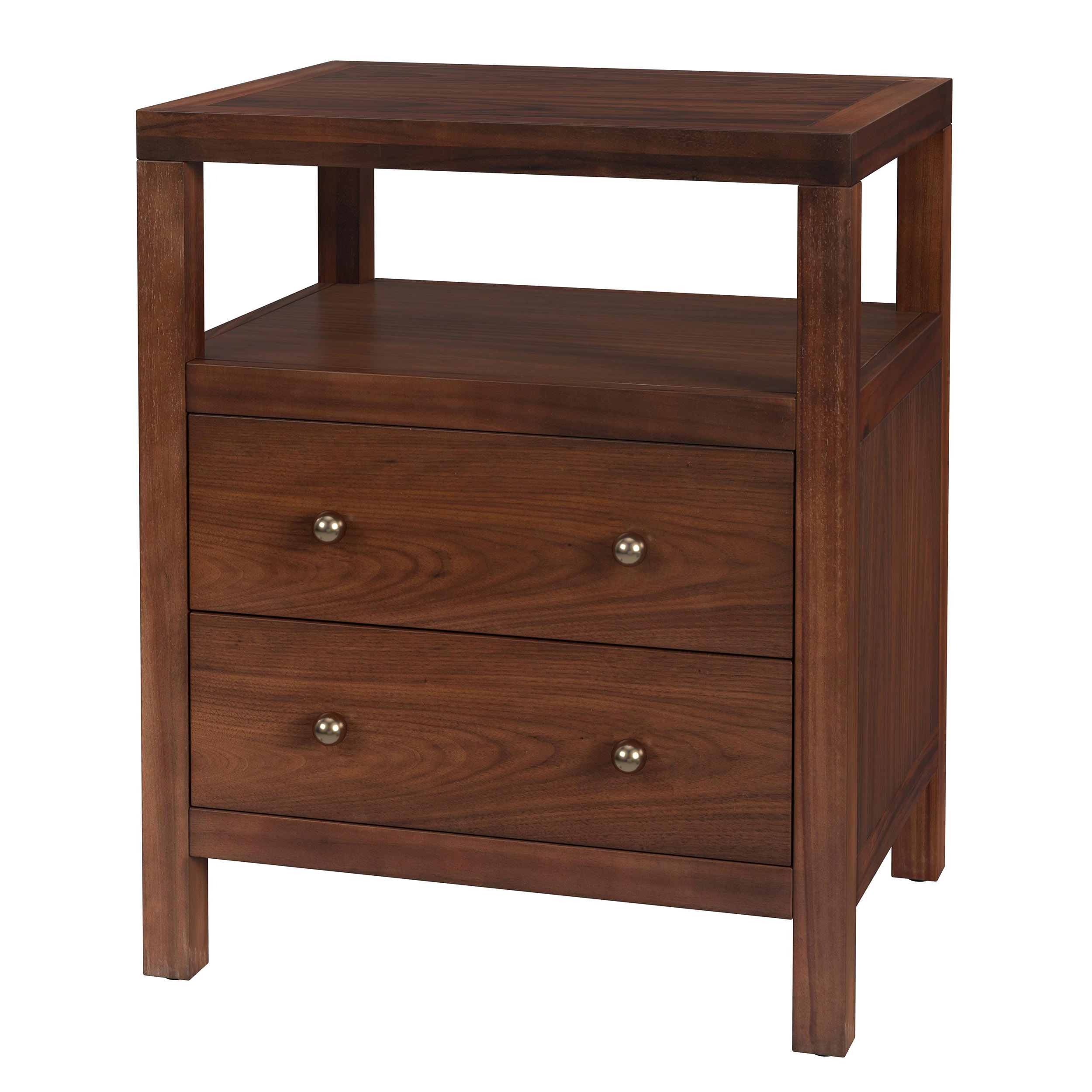 Charlie 2-Drawer Nightstand