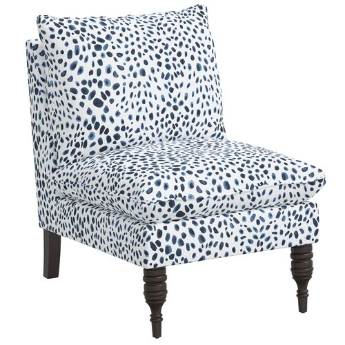Daphne Slipper Chair, Cheetah~P77472169