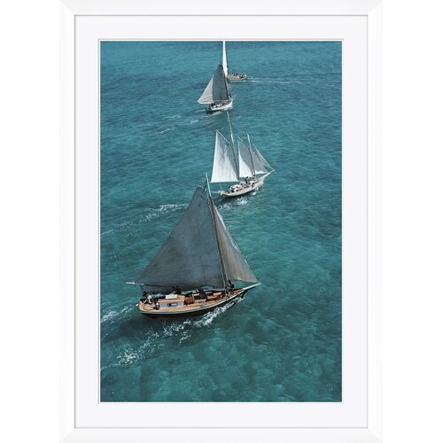 Getty Images, "Sailing in the Bahamas", Slim Aarons, January 1, 1964 Photograph