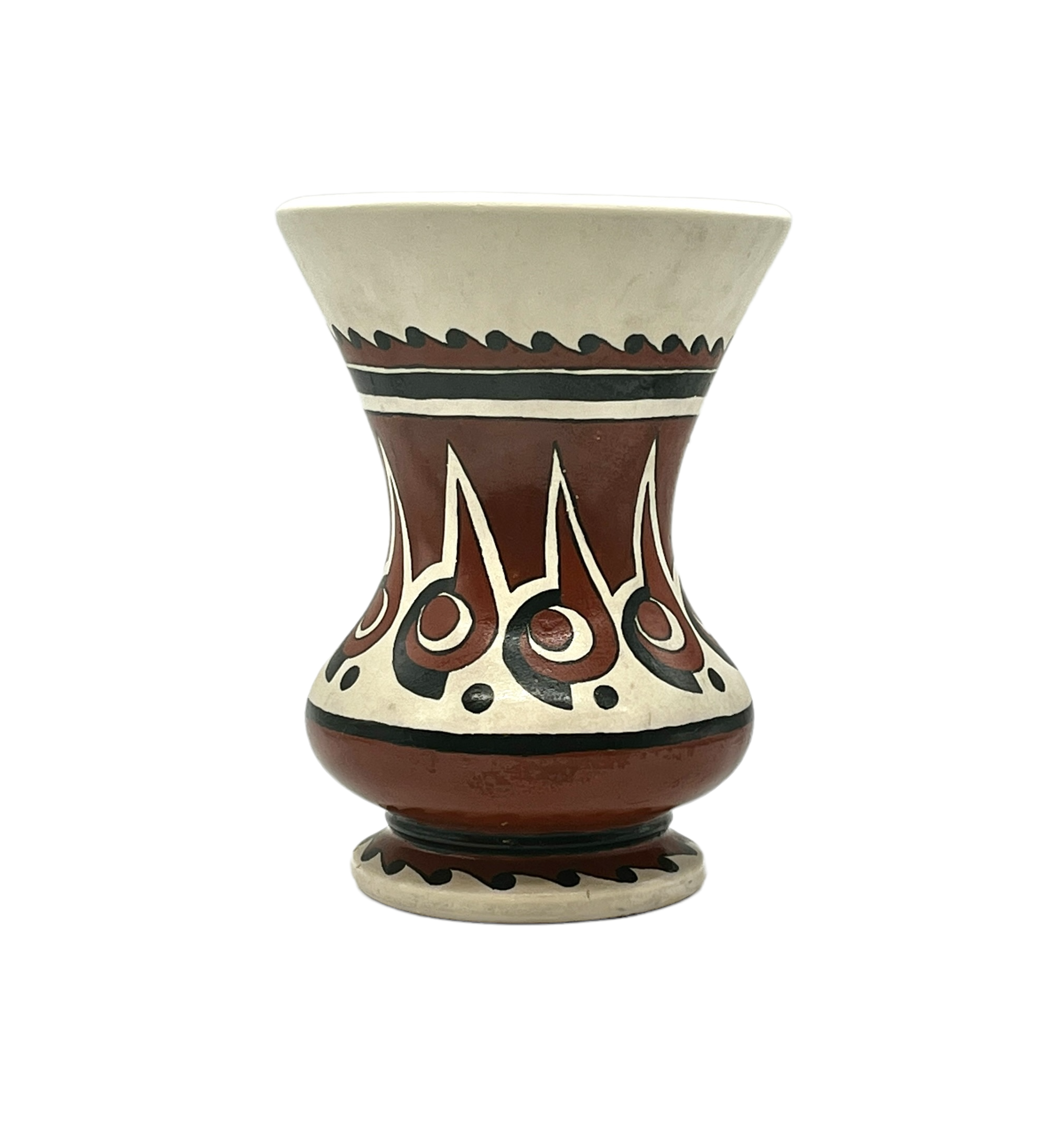 C. 1970s Ceramic Hand-Painted Vase~P77659772