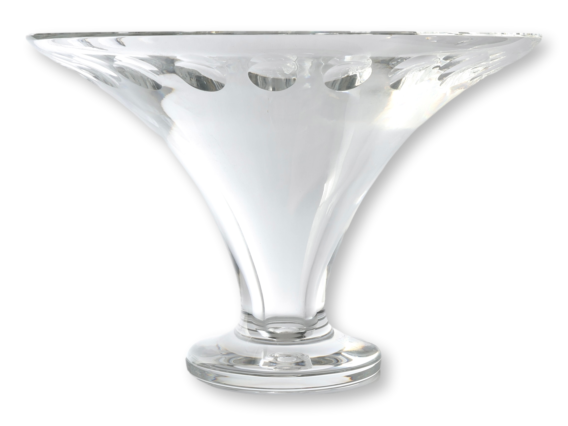 Large Heavy Waterfod Centerpiece Vase~P77730488