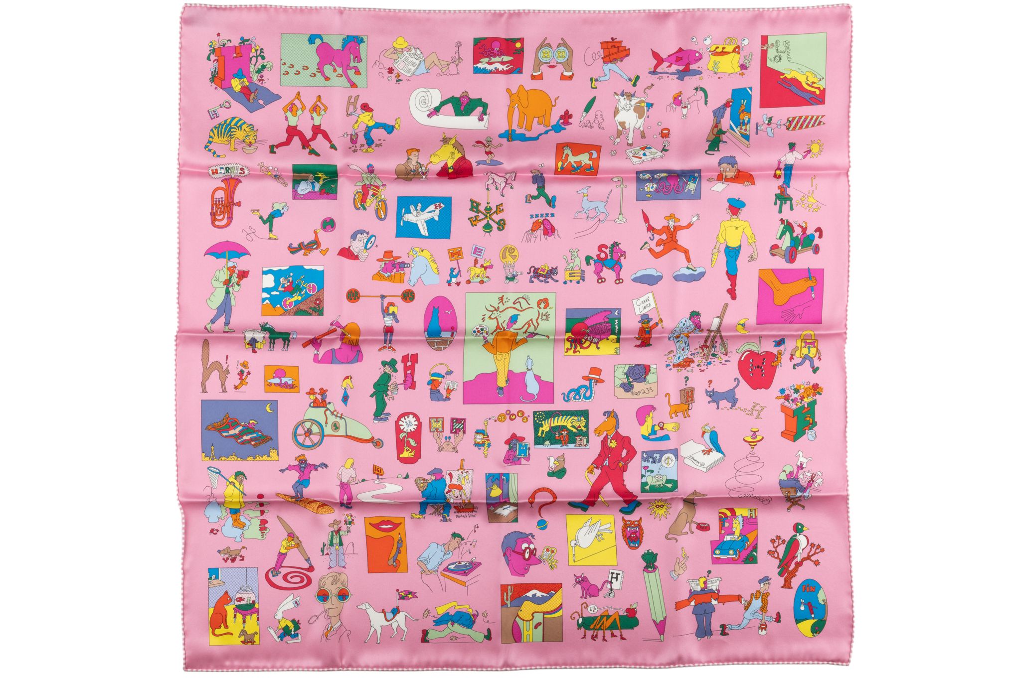 Hermès "Carre Libre" Silk Scarf NIB~P77732582