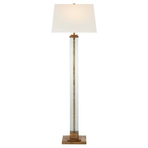 Wright Floor Lamp, Gilded Iron~P77418598