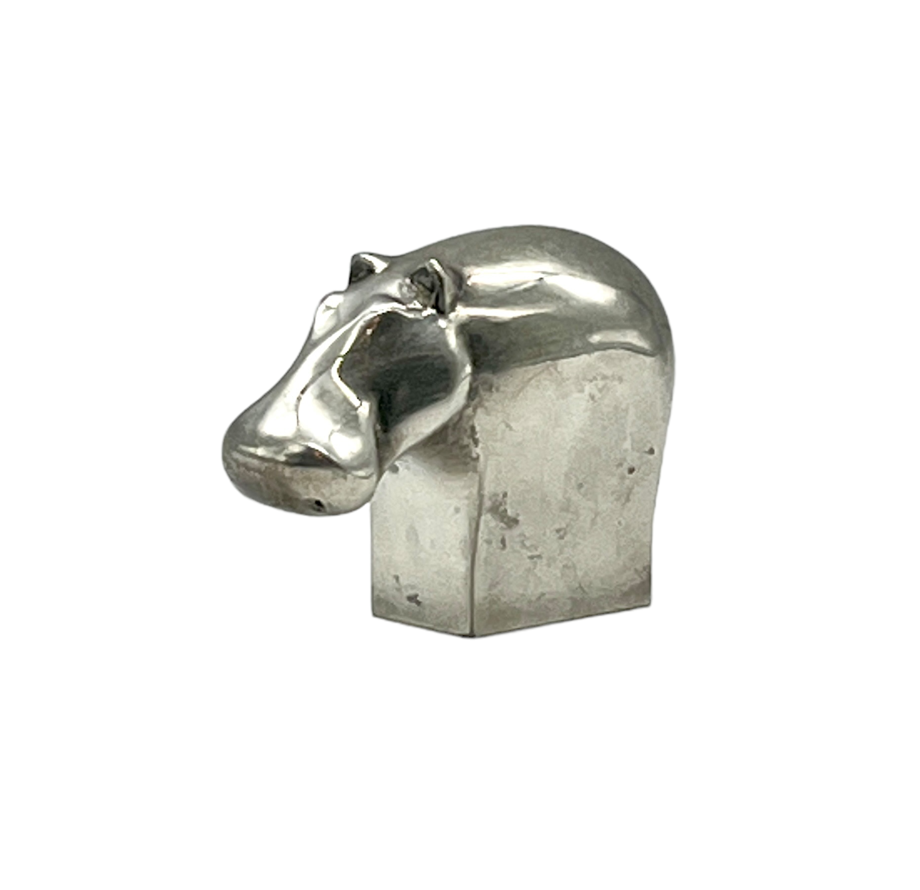 C. 1970s Silver-Plate Dansk Hippo Objet~P77659757