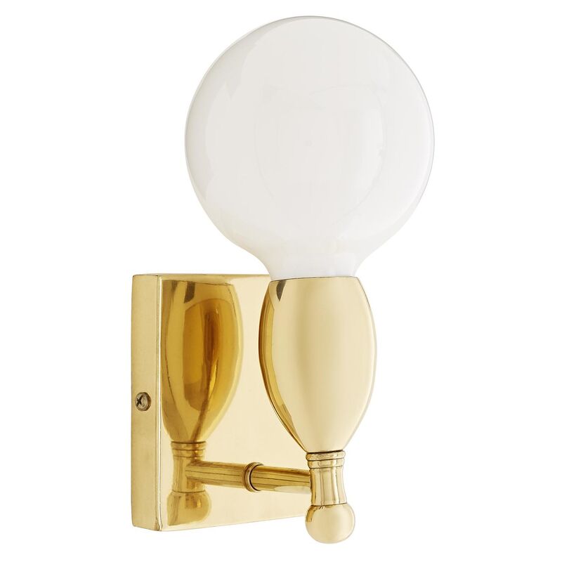 Norma Sconce, Polished Brass