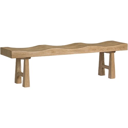 Mesa Reclaimed Elm Bench, Natural