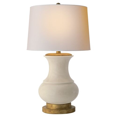 Deauville Table Lamp, Tea Stain Crackle~P77108043