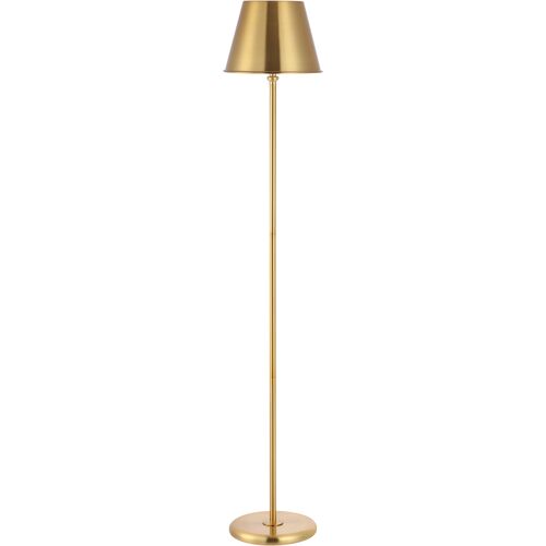 Asha Metal Floor Lamp, Gold~P69690283