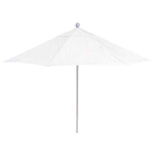 Market Patio Umbrella, Natural/Silver Sunbrella~P77192676