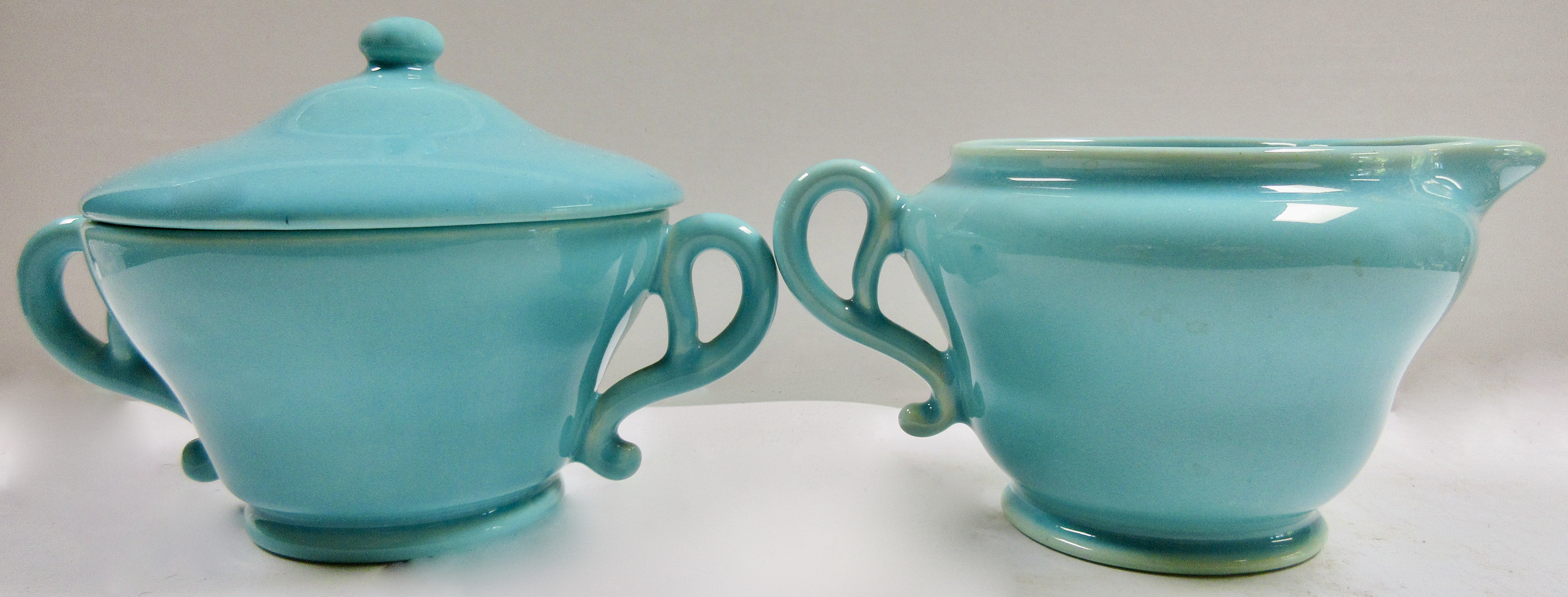 1940s Gladding McBean Sugar & Creamer~P77670541