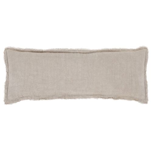 Laurel 14x40 Pillow, Pale Olive Linen~P77554350