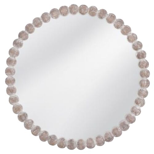 Gio Wall Mirror, Whitewash