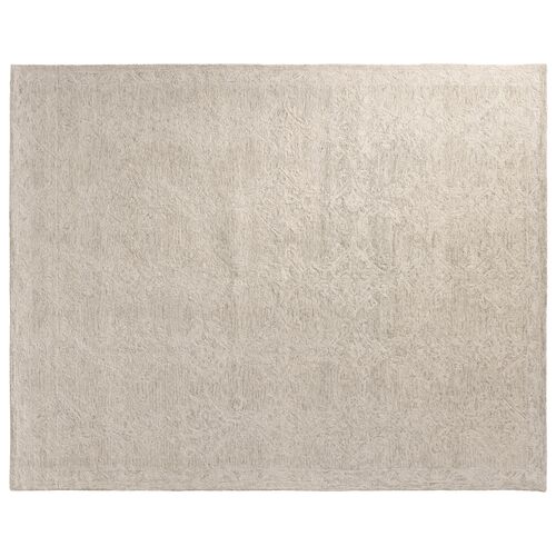 Corrine 13'x18' Handmade Trellis Rug, Gray Corrine 13'x18' Handmade Trellis Rug, Gray