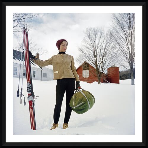 Slim Aarons, Skiing in Stowe~P77621838