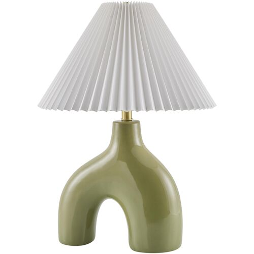 Tressa Ceramic Arch Base Table Lamp