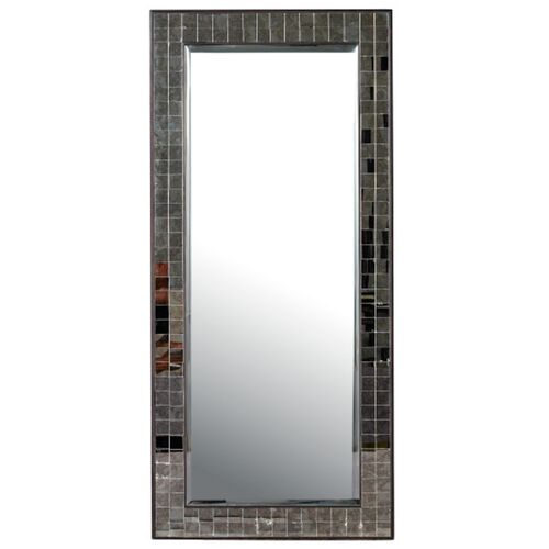 Mosaico Floor Mirror, Ebony
