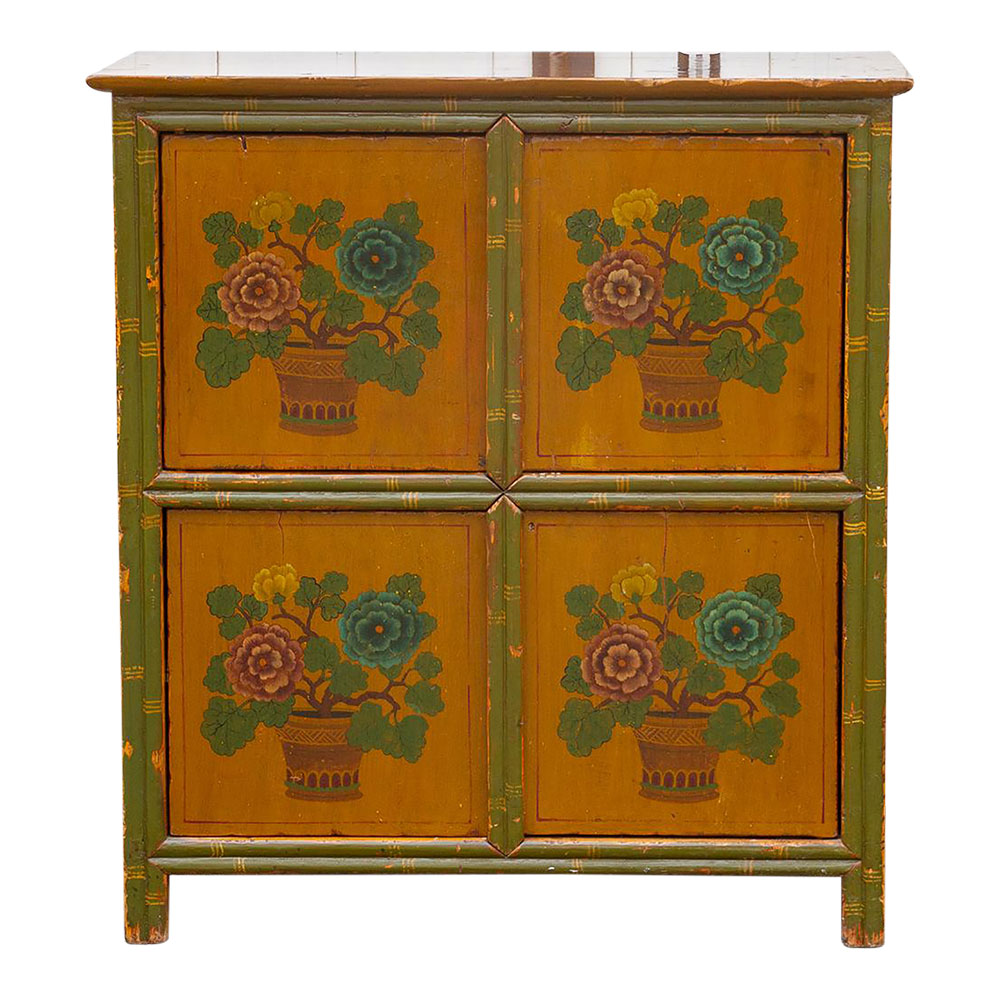 Early 20th Tibetan Farmhouse Cabinet~P77654480