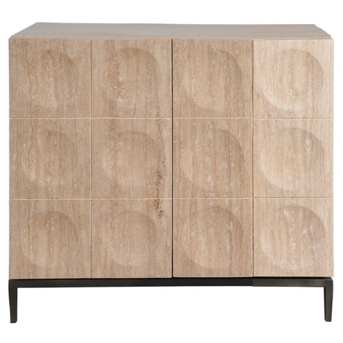 Dexon Bunching Credenza, Classic Travertine Dexon Bunching Credenza, Classic Travertine