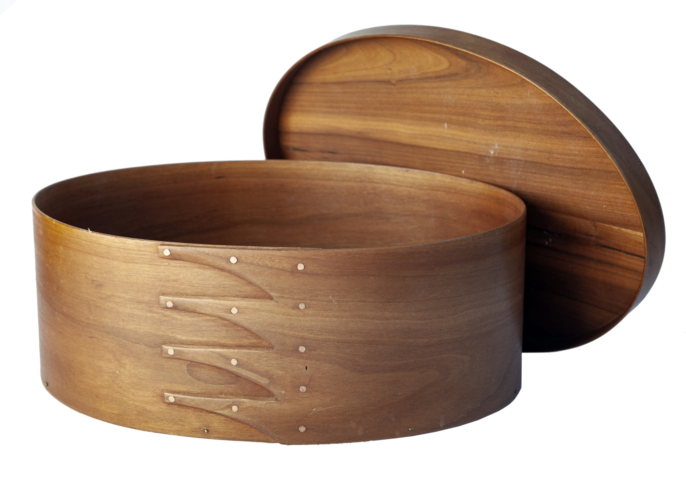 Oval Handmade Wooden Box~P77682287