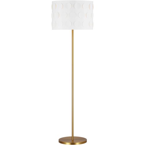 Dottie Floor Lamp, Burnished Brass Dottie Floor Lamp, Burnished Brass~P77657745